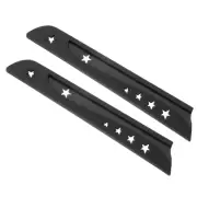2Pcs Plastic Kitchen Knife Sheath Cover Sleeves for 8.5" Bread Knife, Black