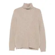 [Fedeli] Fedeli Turtleneck Sweater 52 IT NEUTRALS