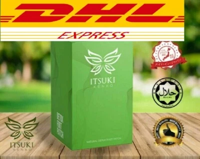 2 x Premium ITSUKI KENKO HEALTH Detox Foot Pads Patch Herbal Clean Detox 100pcs