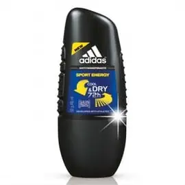 【零酒精添加】adidas愛迪達男用制汗香體滾珠(運動勁能)-50ml [47759]