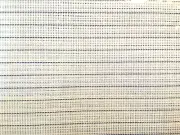 Cross Stitch Fabric Waste Canvas 14 Count 12" x 13-1/2" White Blue Lines New