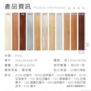 DIY仿木紋立體地板貼單片 自黏地板 質感 自黏式 地貼 耐磨防水 木紋地板 PVC 地板貼 地板【Q005】