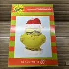 Charming Grinch Sculpted Canister Cookie Jar - (sealed)