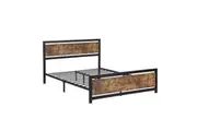 Levede Industrial Style Metal Bed Frame Queen