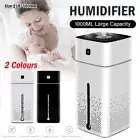 1L Ultrasonic Air Humidifier Mist Aroma Diffuser Oil Purifier LED Light USB OZ