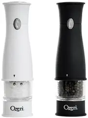 Ozeri Artesio Electric Salt and Pepper Grinder Set, BPA-Free