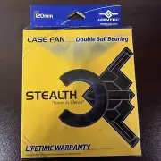 Vantec SF12025L Stealth 120mm Double Ball Bearing Silent Case Fan