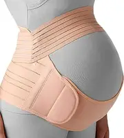 EZONEDEAL Maternity Belt, Pregnancy Support belt - Waist/Back/Abdomen Band, Pregnancy Belly Support Band - Adjustable Breathable Lower Back Pelvic Support - Maternity Belly Band For Pregnancy (XL)