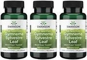 Swanson Gymnema Sylvestre Leaf 400 mg 100 Caps 3 Pack
