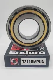 7311BMPUA Angular Contact Bearing 55x120x29 Enduro Brand 7311-B-MP-UA Ships FAST