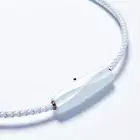 Ible Airvida M1 Wearable Personal Ionic Air Purifier, Necklace, Clip - White