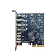 PCIe to 4 Port USB 3.2 and 4 Port Type C Expansion Card 10Gbps for Desktop PC