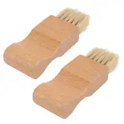 2pcs Shoe Wipe Brush Shoe Shine Kit Shoes Wash Brush Multipurpose Shoes Brushes