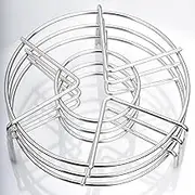 Steam Rack 7Inch Trivet Stainless Steel Steaming Rack Electric Pressure Cooker steam Rack Stand for Instant Pot Pressure Cooker Food Heating 3Pack