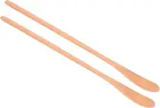NAMOARLY Elegant Wooden Honey Spoon Set Long Handle Serving Spoons for Tea Sugar Kitchen Mixing Tool