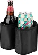 Pool Side Drink Holder | Outdoor Drink Organizer Wine Storage Bag - Ground Pool Side Storage Accessories for Backyard Lawn Garden Water Parties