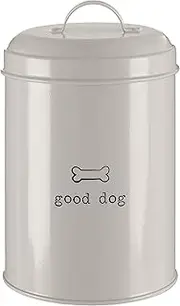 Premier Housewares Adore Pets Good Dog Food Storage Canister, 1.2 L - Natural