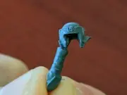 Arm Holding Cadian Helmet - Command Squad - Warhammer 40k Astra Militarum Bit