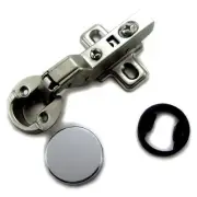 1" (26mm) hole Euro Hydraulic soft close insert Hinge for Cabinet Glass door