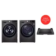9kg Series 9 Front Load Washing Machine + 9kg Heat Pump Dryer Stacking Kit Bundle - WV9-1609SB