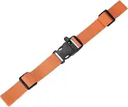 uxcell Backpack Chest Strap [1PCS] - Adjustable Sternum Straps with Emergency Whistle Buckle Use for Backpack Replacement & Hiking - [Orange] Chest Belt Quick Release Buckle