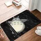 Totoro Animated Fantasy Film Bath Mat Just Singing In The Rain Doormat Carpet