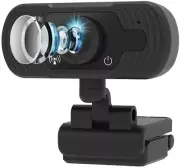 Webcam with Microphone,FUVISION Web Cameras for Computers 1080P