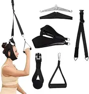 Cervical Traction Device – Neck Stretcher Hammock, Spine Relief Tool | Neck Device for Home, Adjustable Cervical Aid, Portable Stretching Equipment, Tool for Daily