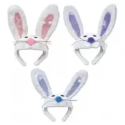 Beistle Company 40768 Plush Bunny Headband - Pack of 12