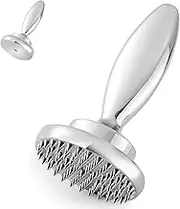 Reversible Meat Tenderizer and Pounder Commerical Dual Sided Meat Tenderizer Mallet Marinating Prep Tool