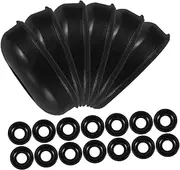 20pcs Bike Hub Washer Replacement Kit Axle Cone Washer for Mountain Bike Rear Steel Bowl Bicycle Axle Gasket Maintenance Set