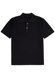 Jacquemus Le Polo Maille Knitted Polo Shirt - Black - L L