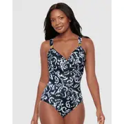 Miraclesuit Swim Adorn Siren Crossover Shaping Swimsuit