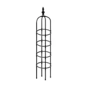 182cm Garden Plants Support Metal Obelisk Trellis Climbing Frame Rose Vine Stand