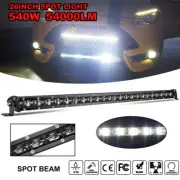 Slim 26" INCH Led Work Light Bar Spot Flood Combo 4WD Truck SUV ATV Driving Lamp