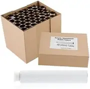 Empty Aluminum Paint Tubes Box of 24 60 ml Paint Tubes