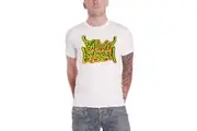 Official Billie Eilish T Shirt Graffiti Logo When We All Fall Asleep White