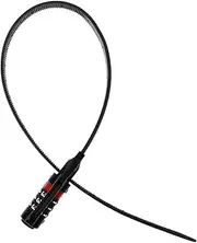 TOYANDONA Combination Cable Lock for Bicycle Motorcycle Cabinet Weatherproof Lightweight High Security Lock with Code Portable Durable Bike Lock for Travel Security