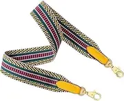 Purse Strap Wide Shoulder Strap Replacement for Bag Trendy Woven Bag Strap for Luxury Handbag Accessory Straps