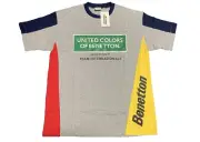 United Colors of Benetton Formula 1 Racing Team Tee T Shirt Size M Japan Vintage