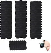 WizeFolk 50 Pcs Nose Blackhead Removal Strip, Black Deep Cleansing Charcoal Strips with Instant Blackhead Removal, Suitable For Men And Women Blackhead Pore Strips