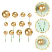 40 Pcs Cake Ball Insert Birthday Decorations Cupcake Toppers