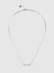 GUESS Silver Multi Stones Necklace