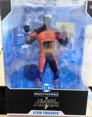 MCFARLANE DC MULTIVERSE BLACK ADAM MOVIE ATOM SMASHER MEGA FIGURE IN HAND!