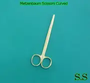 Metzenbaum Scissors 6" Curved Full Gold Surgical Instruments