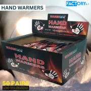 Kasa 50 Pairs 100 Hand Warmers Pack 10 Hrs Safe| Natural Odorless Warmer Heater