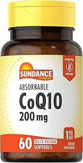 Sundance Absorb Co Q-10 200mg Plus, 60 Count