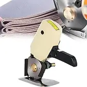 Electric Cloth Cutting Tool, Electric Cordless Cloth Cutter, Thickened Base, Electric Handheld Cutting Machine, Automatic Knife Sharpening, for Cutting Mats, Leather,A