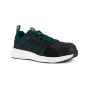 Reebok Work Fusion Flexweave RB314 Womens 9 Black Comp Toe Athletic Shoes TF6674