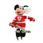 Disney Bean Bag Plush - HOCKEY MICKEY (Mickey Mouse) (9.5 inch) - Mint w/Tag